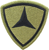 3rd Marine Corps Division OCP Scorpion Shoulder Patch With Velcro